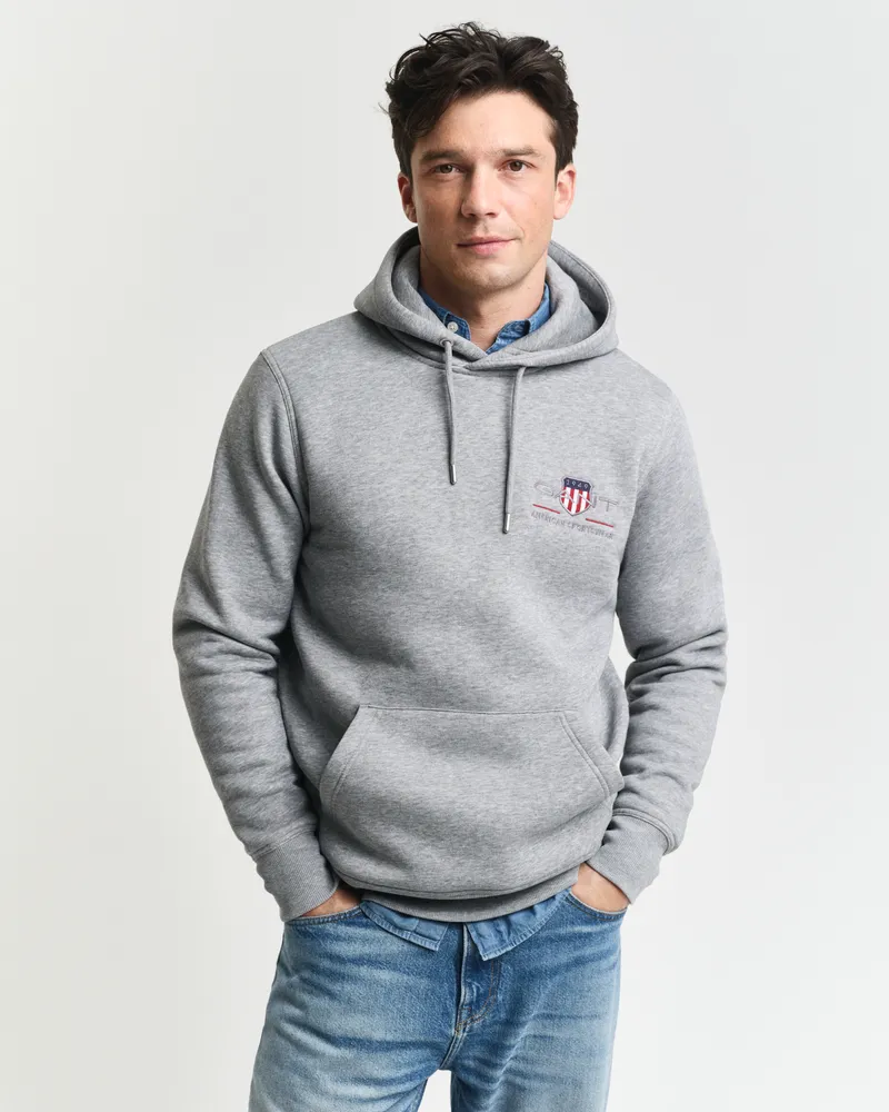 Gant Herren Medium Archive Shield Hoodie 