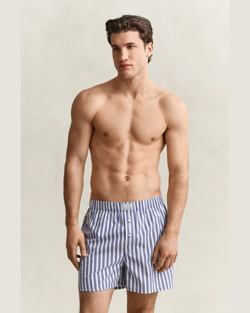Gant Herren 2er-Pack Boxershorts COLLEGE Blau College