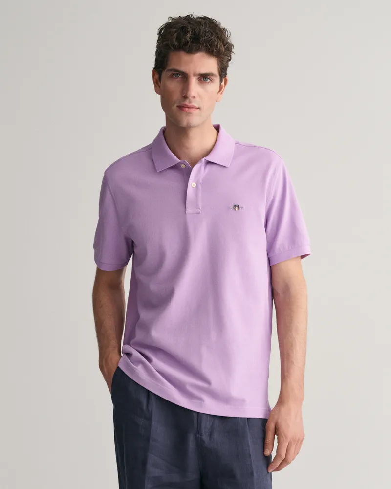 Gant Herren Regular Fit Shield Piqué Poloshirt 