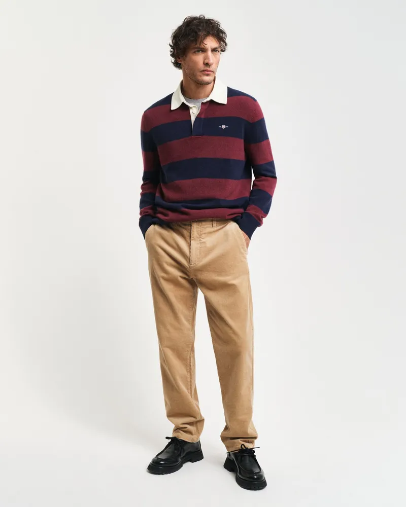 Gant Herren Regular Fit Cord-Chinohose 