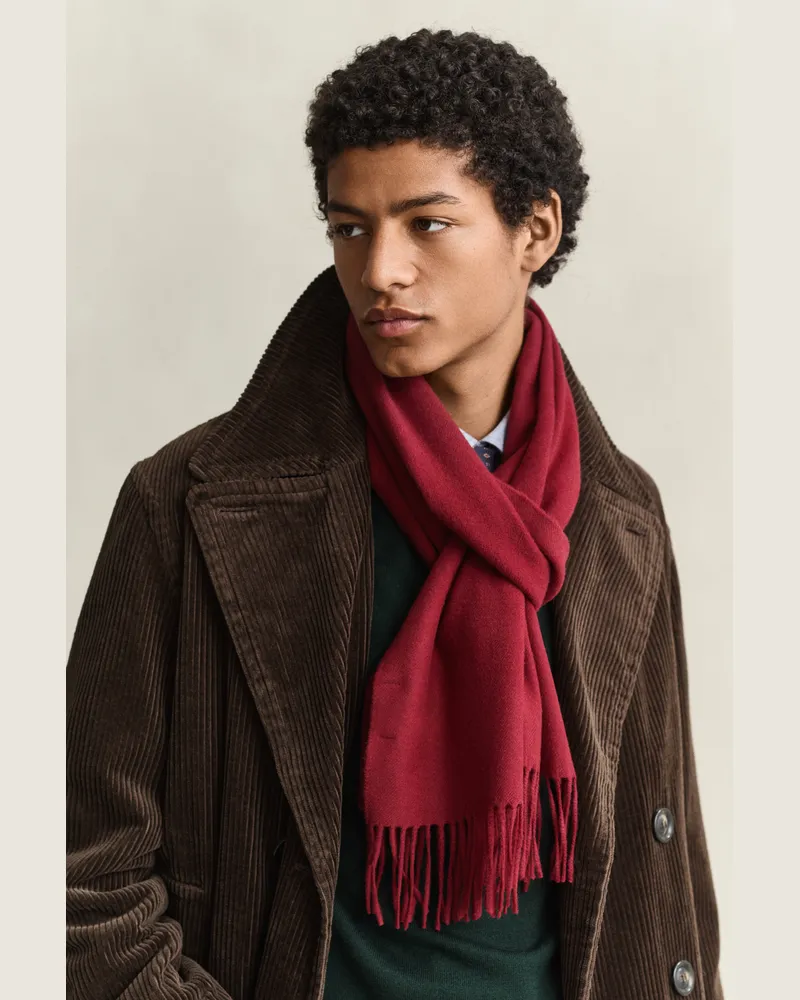 Gant Herren Wollschal DEEP GRAPE WINE Deep