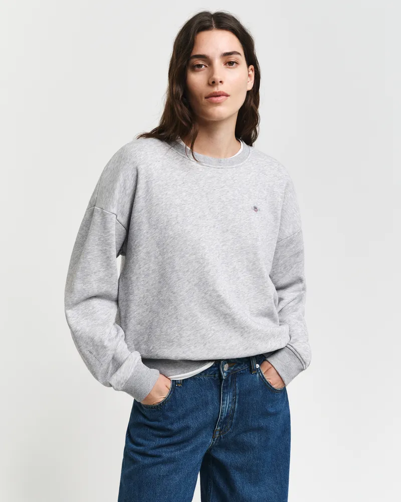 Gant Damen Shield Rundhals-Sweatshirt 