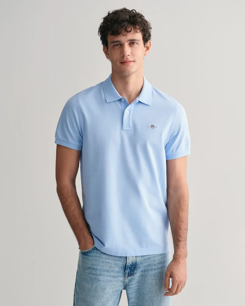 Gant Herren Regular Fit Shield Piqué Poloshirt 