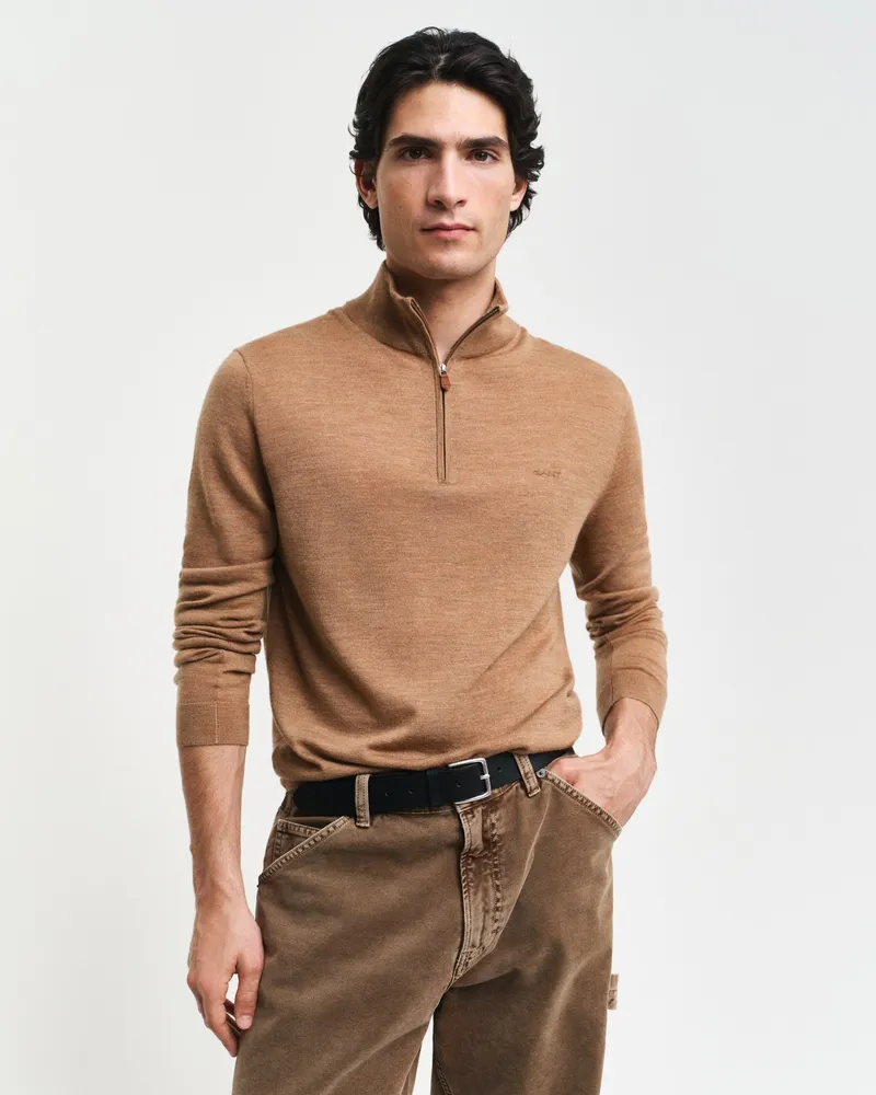 Gant Herren Troyer aus extra feiner Merinowolle 