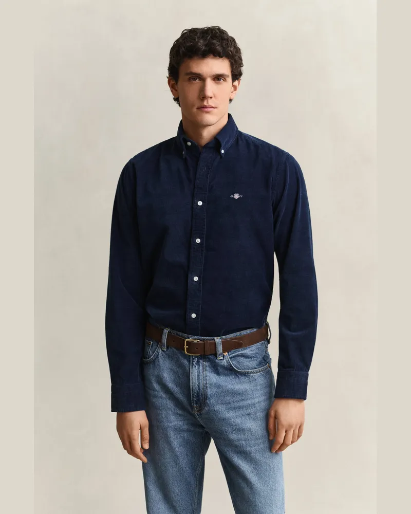 Gant Herren Indigo Cordhemd INDIGO Indigo