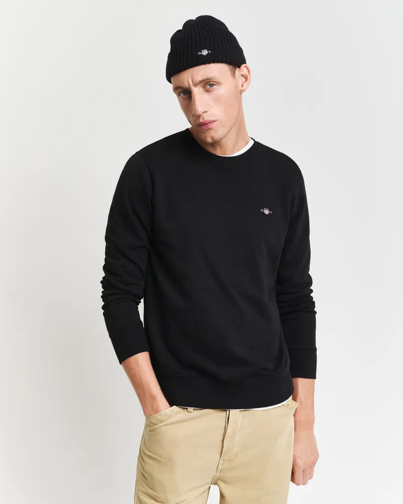Gant Herren Shield Rundhals-Sweatshirt 