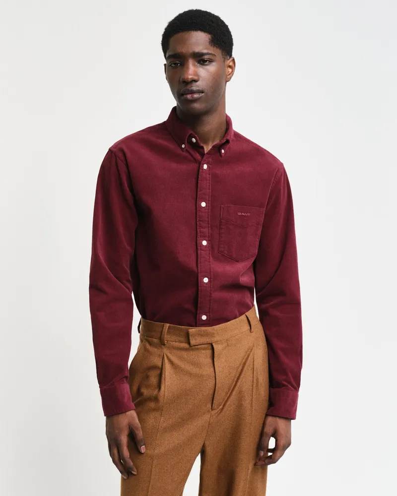Gant Herren Regular Fit Cordhemd 