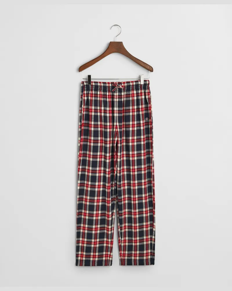 Gant Teens Teens Pyjamahose aus Flanell mit Karomuster 