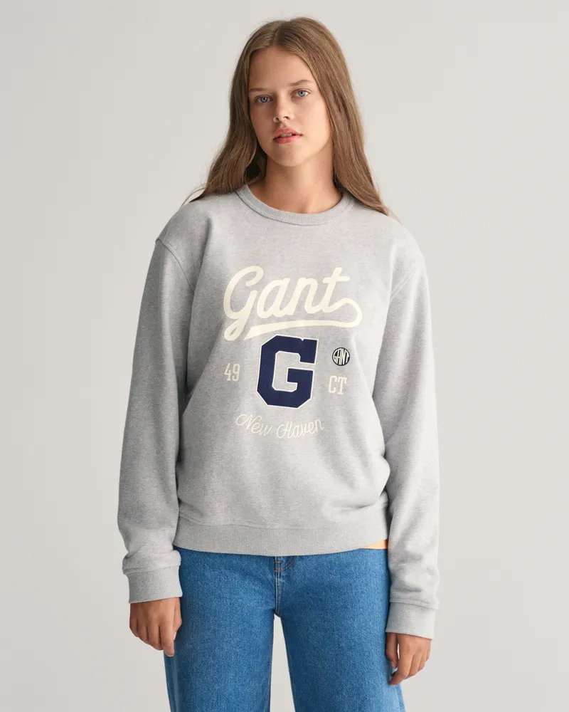 Gant Teens Teens Graphic Rundhals-Sweatshirt 