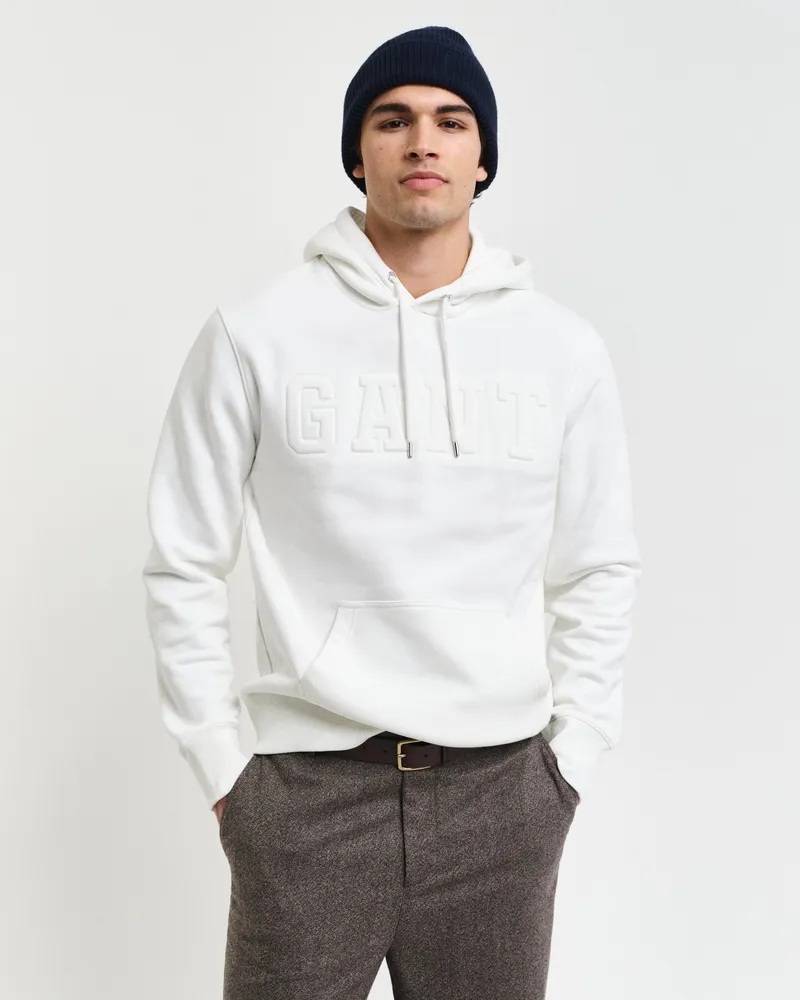 Gant Herren Embossed Hoodie 