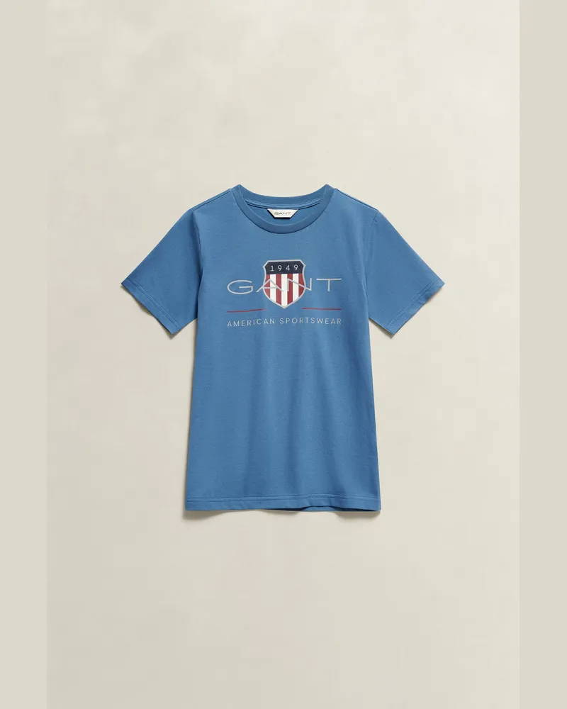 Gant Teenager Archive Shield T-Shirt SALTY SEA Salty
