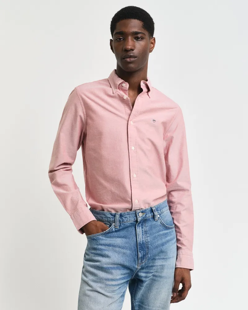 Gant Herren Slim Fit Classic Oxford-Hemd 