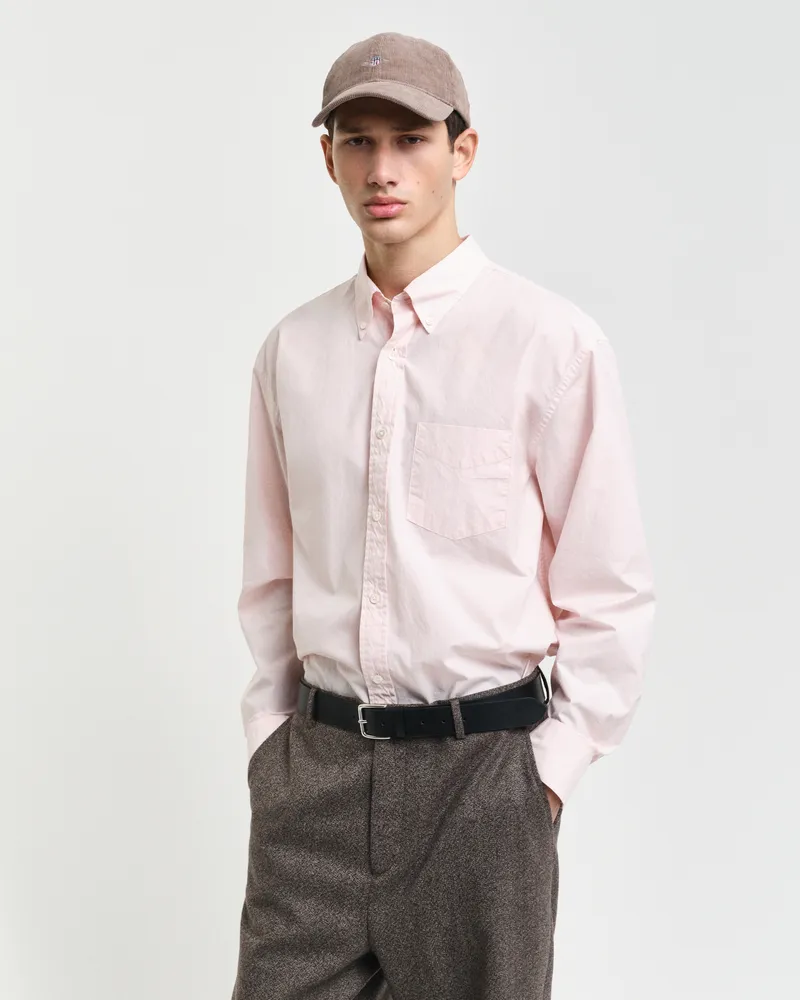 Gant Herren Relaxed Fit Heritage Popelin Hemd 