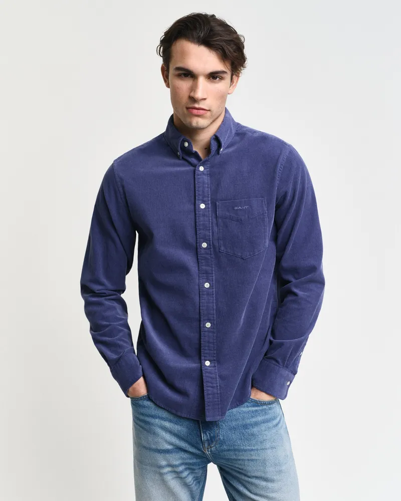 Gant Herren Regular Fit Cordhemd 