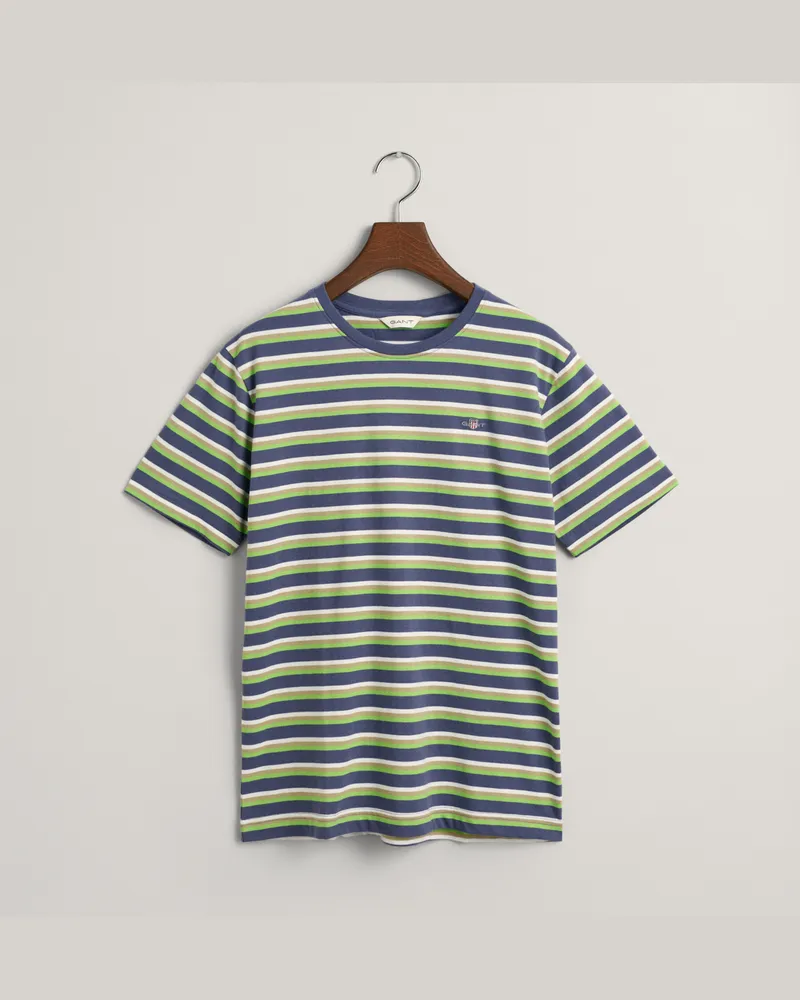 Gant Teens Teens Shield T-Shirt mit Streifen 