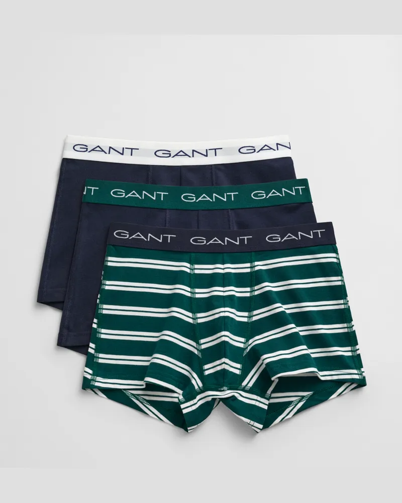 Gant Herren 3er-Pack Boxershorts mit Streifen 