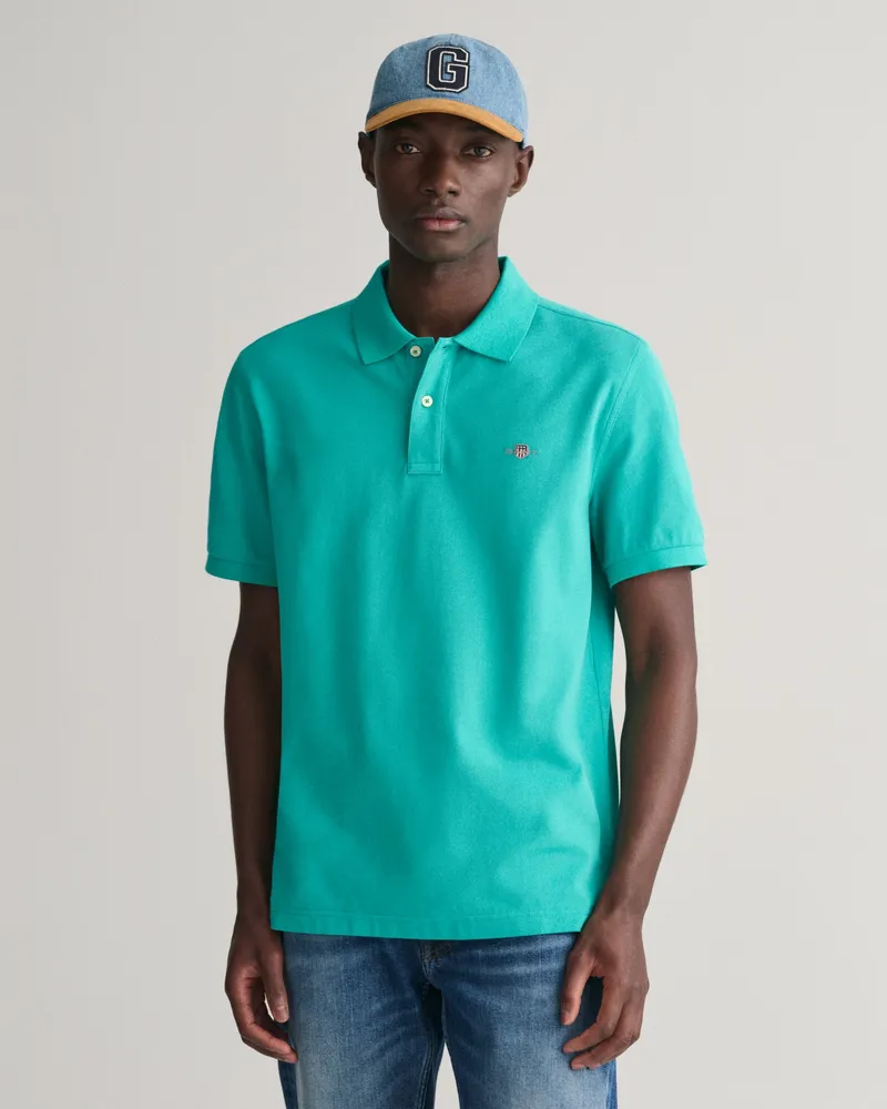 Gant Herren Regular Fit Shield Piqué Poloshirt 