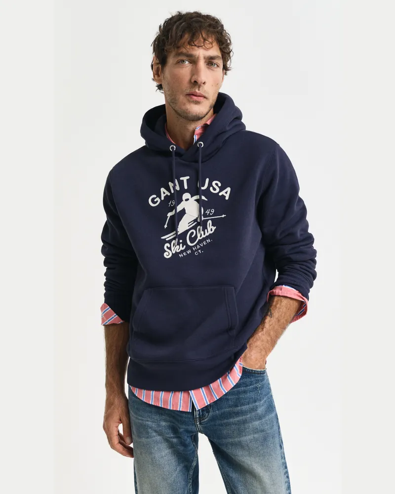 Gant Herren GANT Winter Sports Graphic Hoodie 