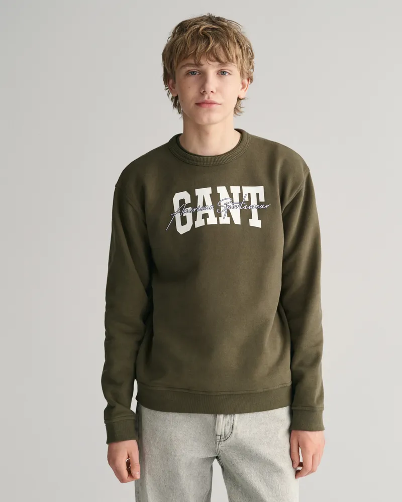 Gant Teens Teens GANT Arch Script Rundhals-Sweatshirt 
