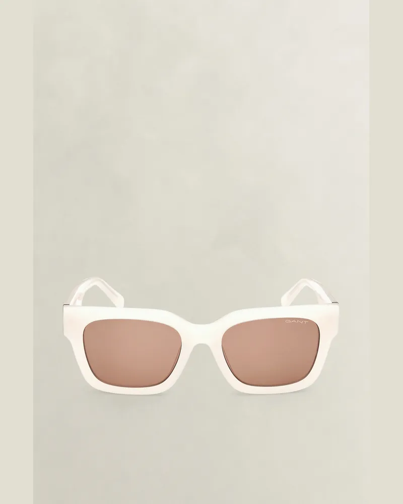 Gant Damen Geometrische Sonnenbrille BLUSHING Rosa Blushing