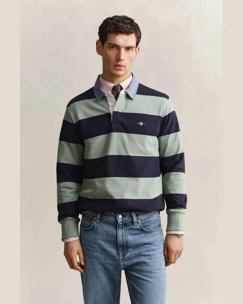 Gant Herren Classic Heavy Rugger SURPLUS MINT Surplus