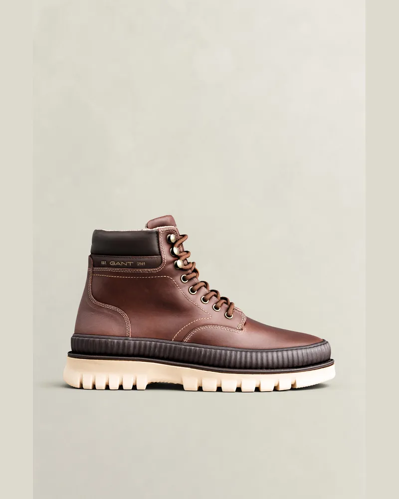 Gant Herren Nebrada Lederstiefel COGNAC Braun Cognac