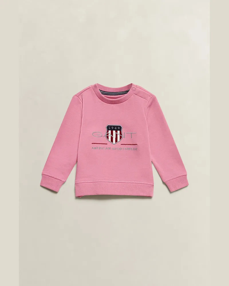 Gant Kinder Archive Shield Sweatshirt WILD Rosa Wild