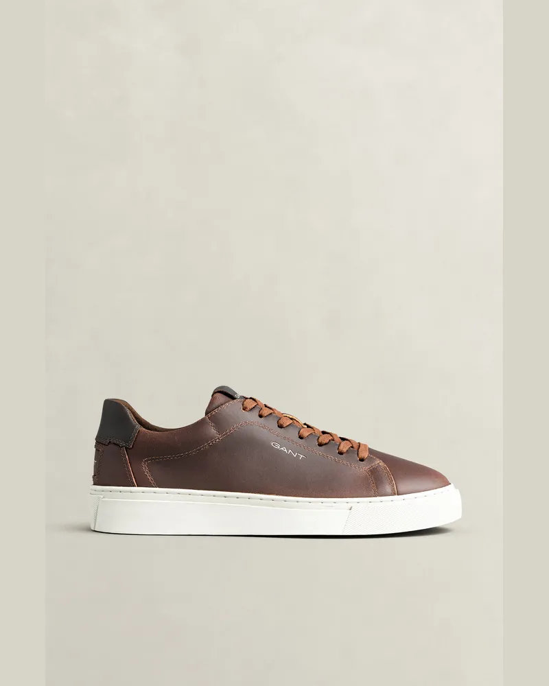 Gant Herren McJulien Sneaker aus Leder SHADOW Braun Shadow