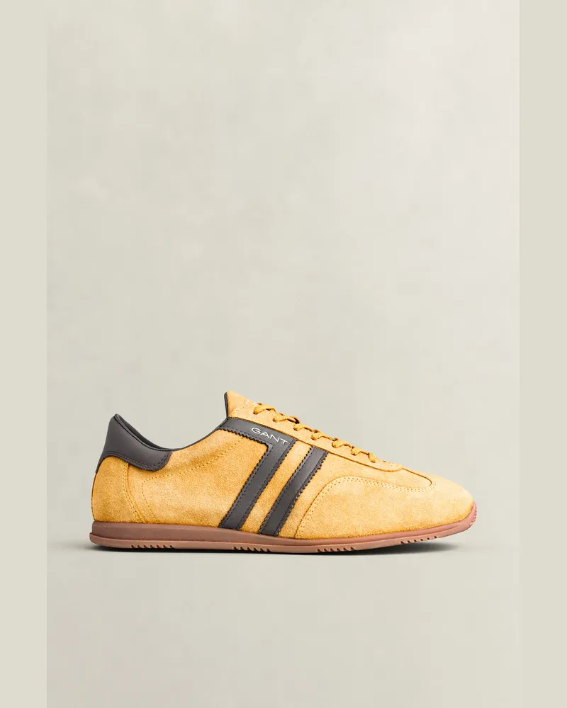 Gant Herren Spearclub Sneaker aus Veloursleder BANANA Gelb Banana