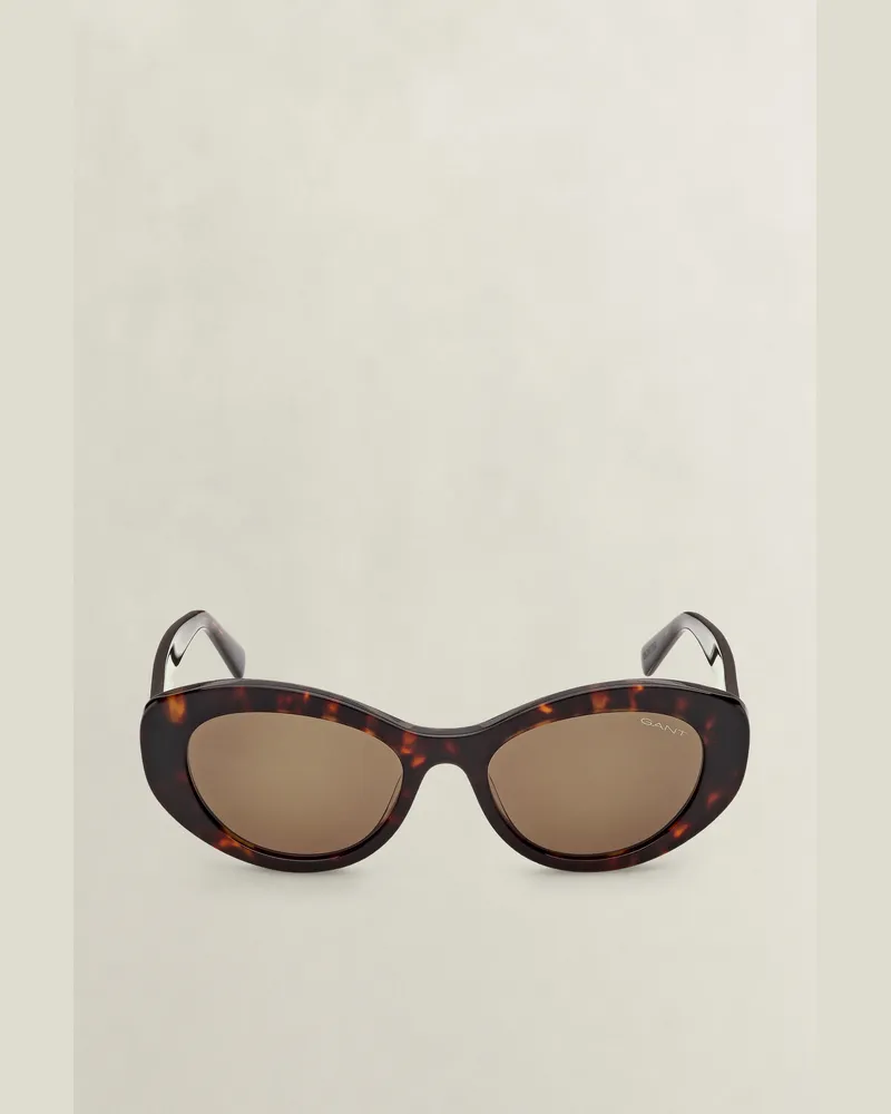 Gant Damen Cat-Eye-Sonnenbrille BASIL Grün Basil