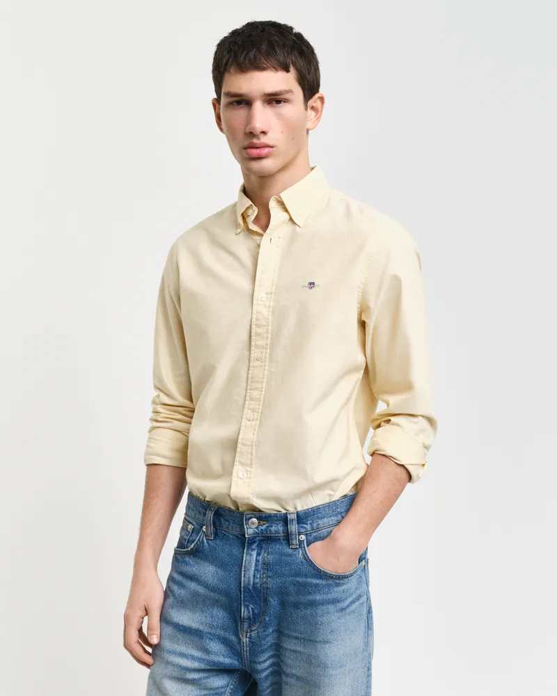 Gant Herren Slim Fit Classic Oxford-Hemd 