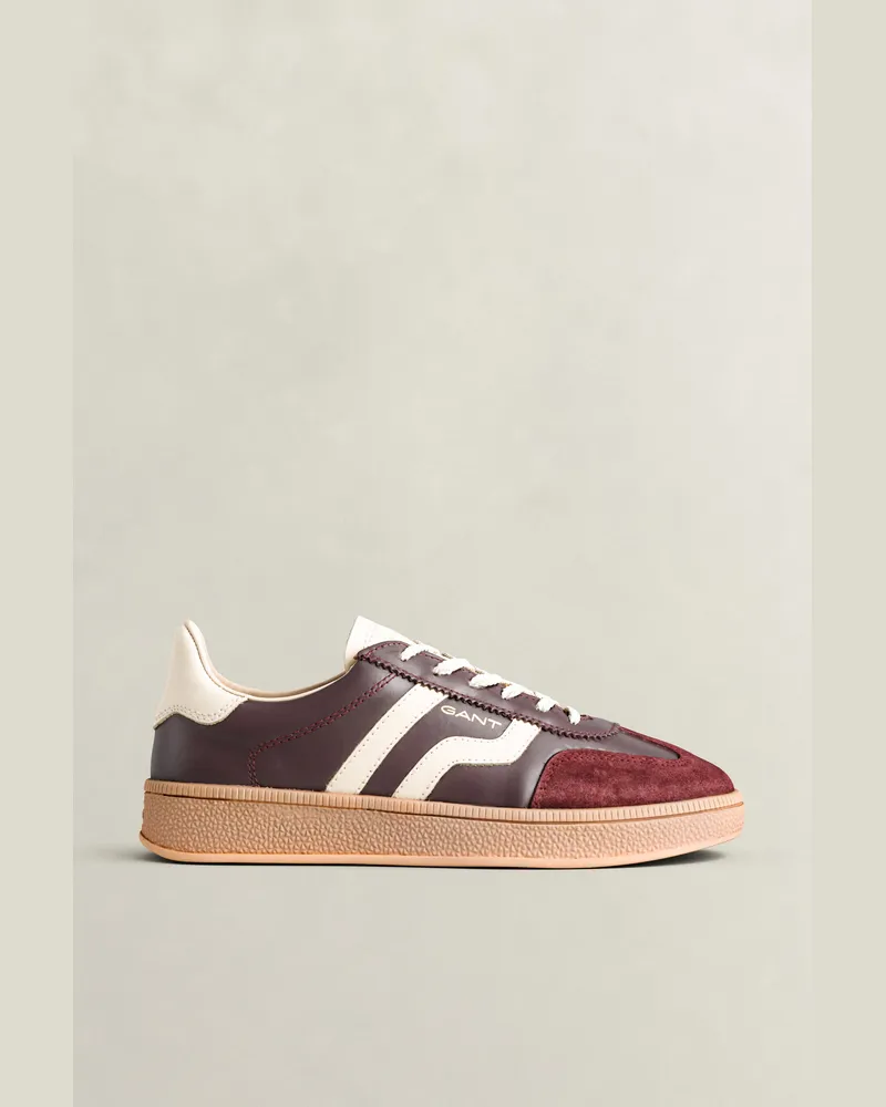 Gant Damen Cuzima Sneaker aus Veloursleder DEEP GRAPE WINE Deep