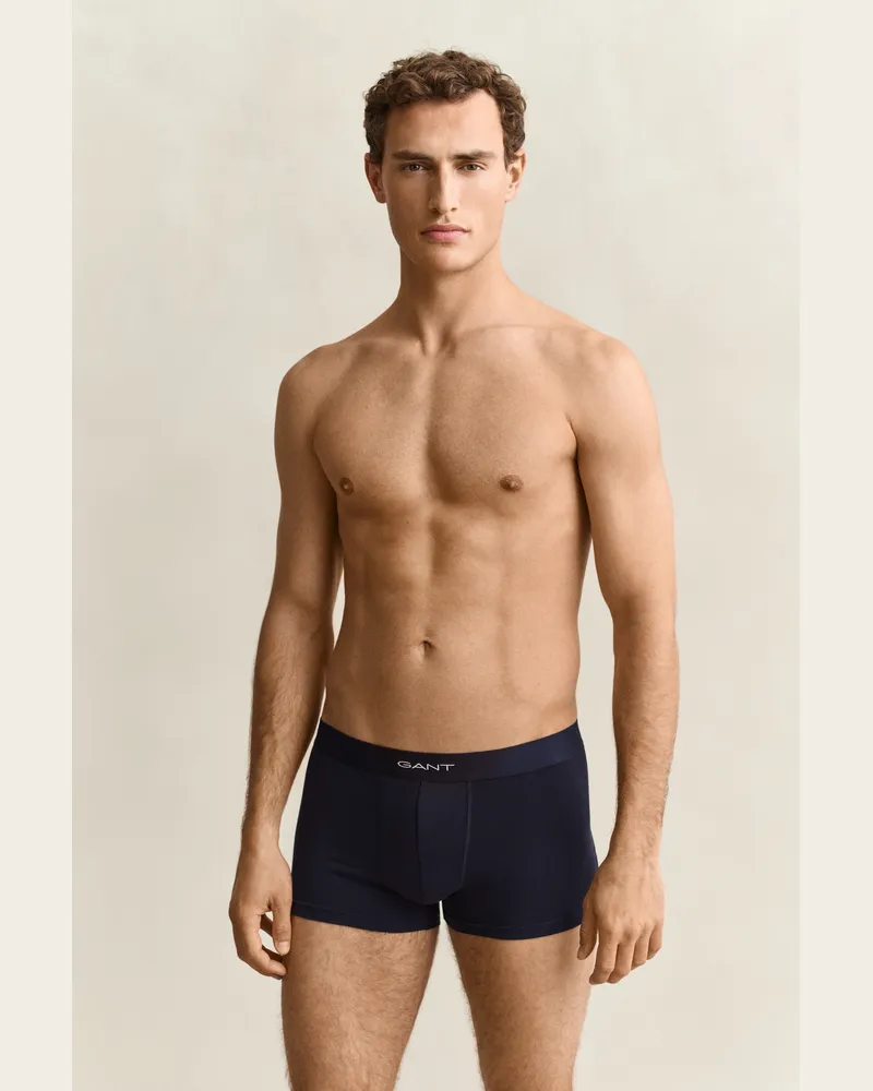Gant Herren 3er-Pack Sortierte Boxershorts EVENING Blau Evening