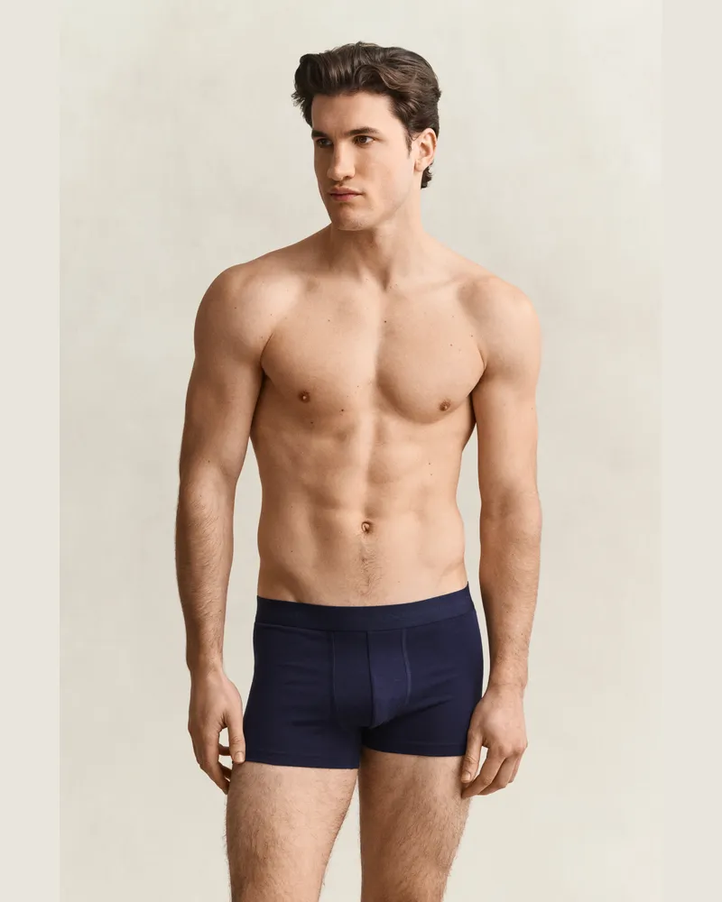 Gant Herren 3er-Pack Tonal Boxershorts MARINE Marine