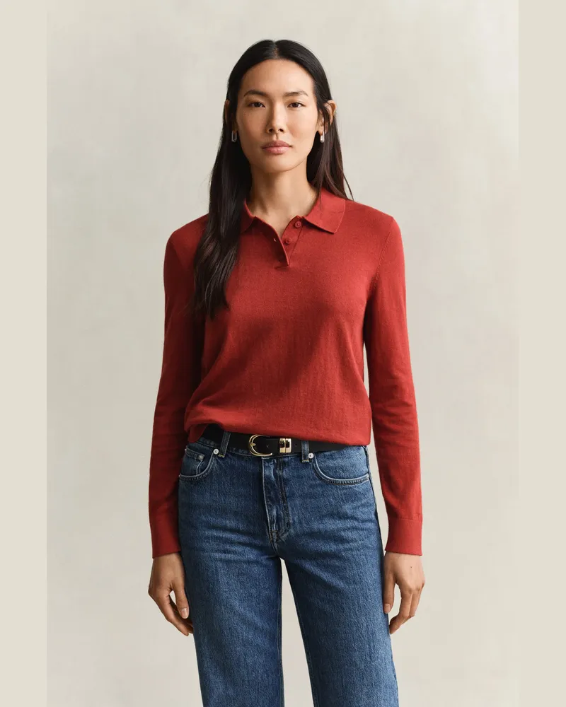Gant Damen Feinstrickpullover DEEP GRAPE WINE Deep