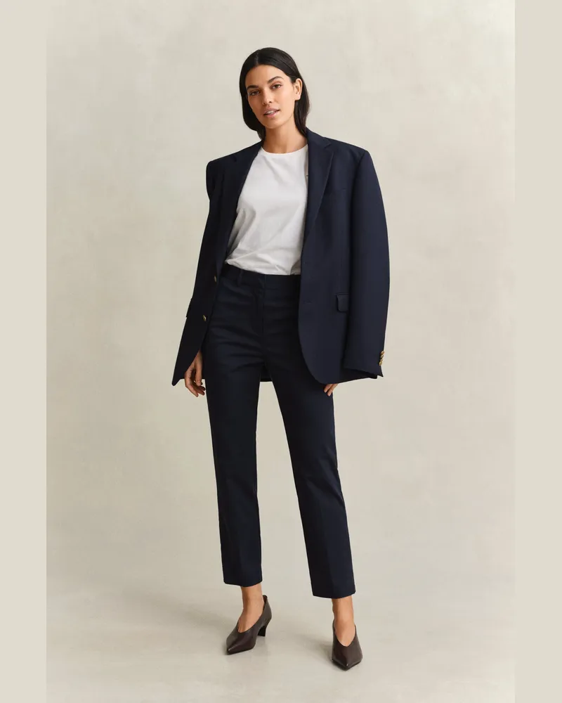 Gant Damen Slim Fit Slacks EVENING Blau Evening