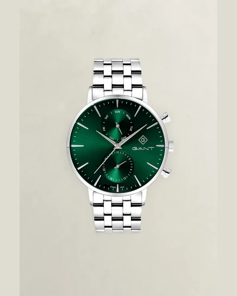 Gant Herren Park Hill Day-Date II Watch LUSH Grün Lush