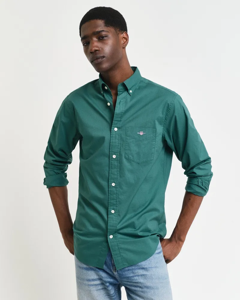 Gant Herren Regular Fit Classic Popeline Bluse 