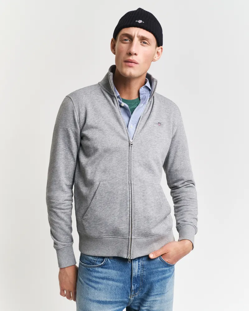 Gant Herren Shield Sweatjacke 