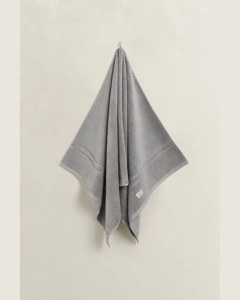 Gant Wohnaccessoires Premium Handtuch 70 x 140 CONCRETE Grau Concrete