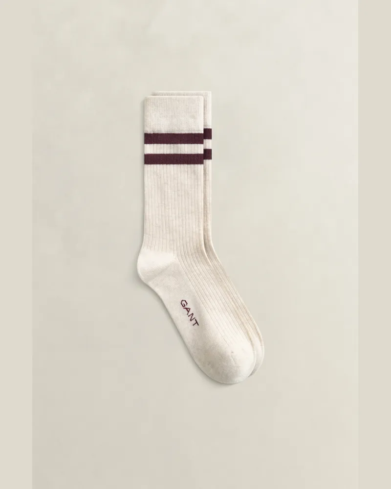 Gant Damen Leichte Sportsocken LIGHT BEIGE MELANGE Light
