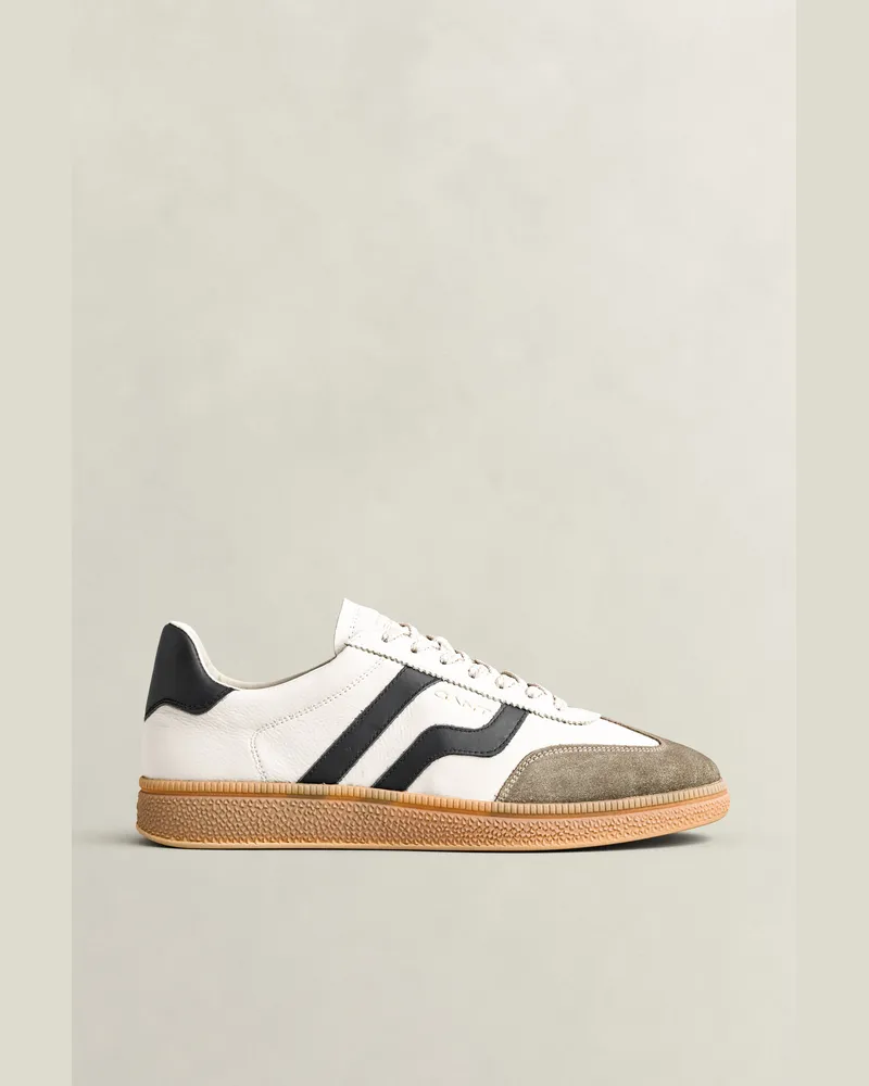 Gant Herren Cuzmo Sneaker aus Glatt- und Veloursleder DESERT Braun Desert