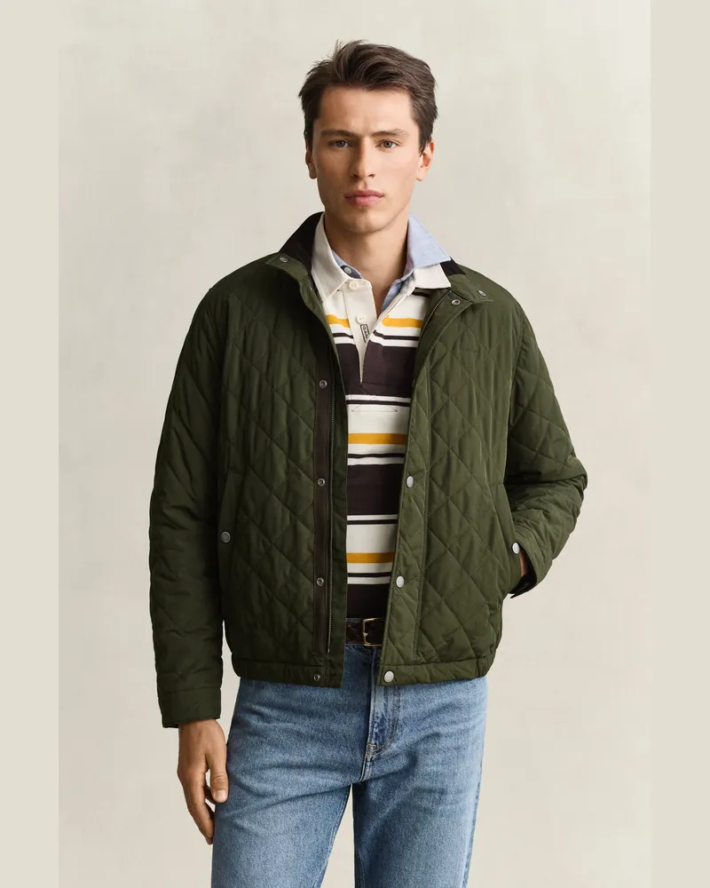 Gant Herren Steppjacke DARK MOSS Grün Dark