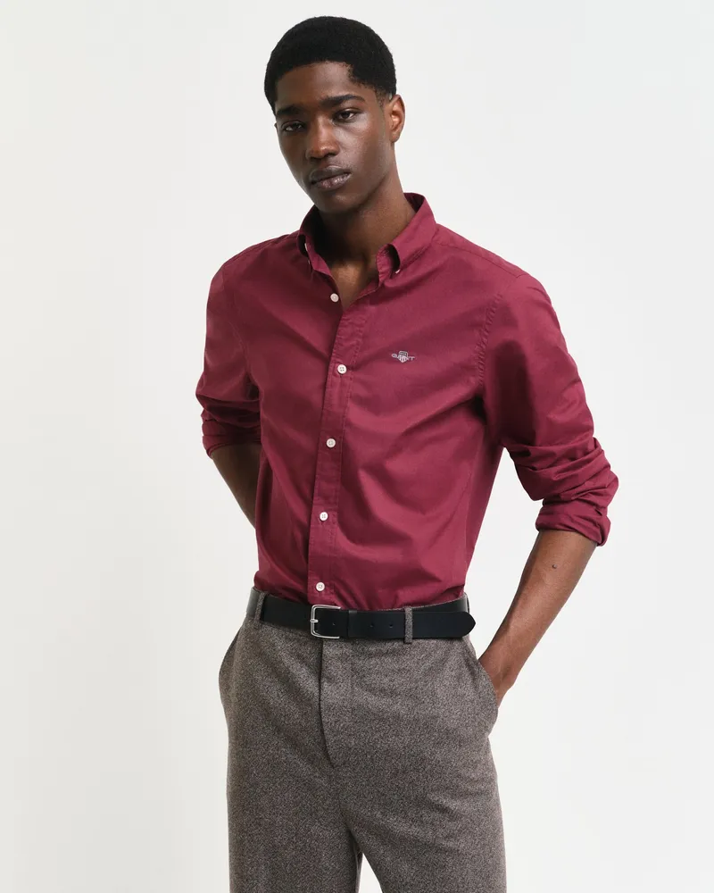 Gant Herren Regular Fit Classic Popeline-Hemd 