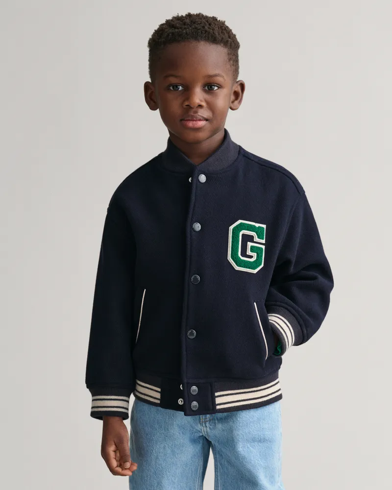 Gant Kids Kids GANT Varsity Jacke aus Wolle 