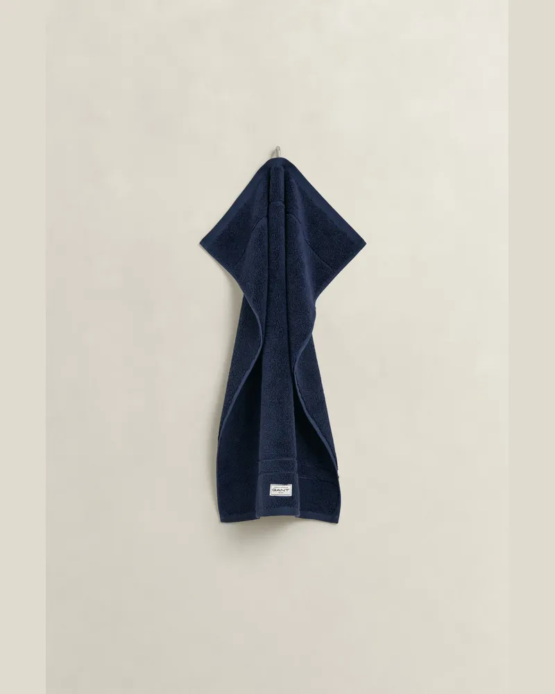 Gant Wohnaccessoires Premium Handtuch 50 x 70 MARINE Marine