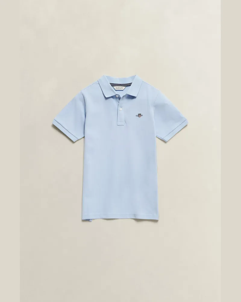 Gant Teenager Shield Poloshirt MUTED Blau Muted