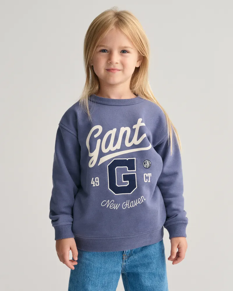 Gant Kids Kids Graphic Rundhals-Sweatshirt 