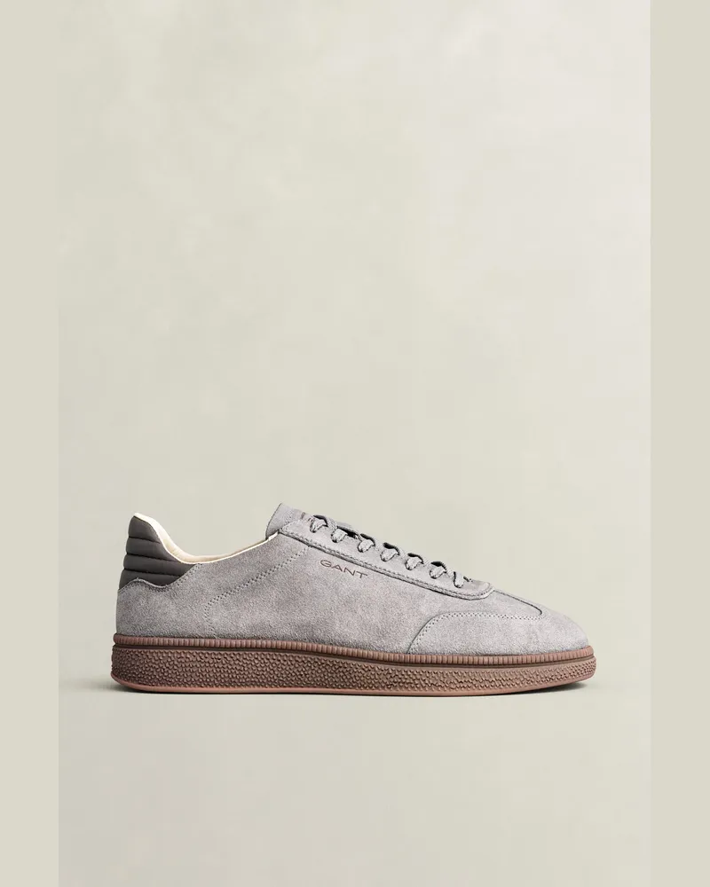Gant Herren Cuzmo Sneaker aus Veloursleder CONCRETE Grau Concrete