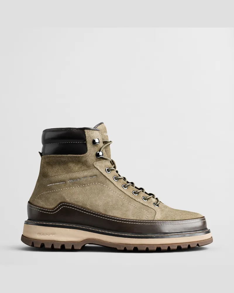 Gant Herren Clafton Outdoor-Stiefel aus Veloursleder 